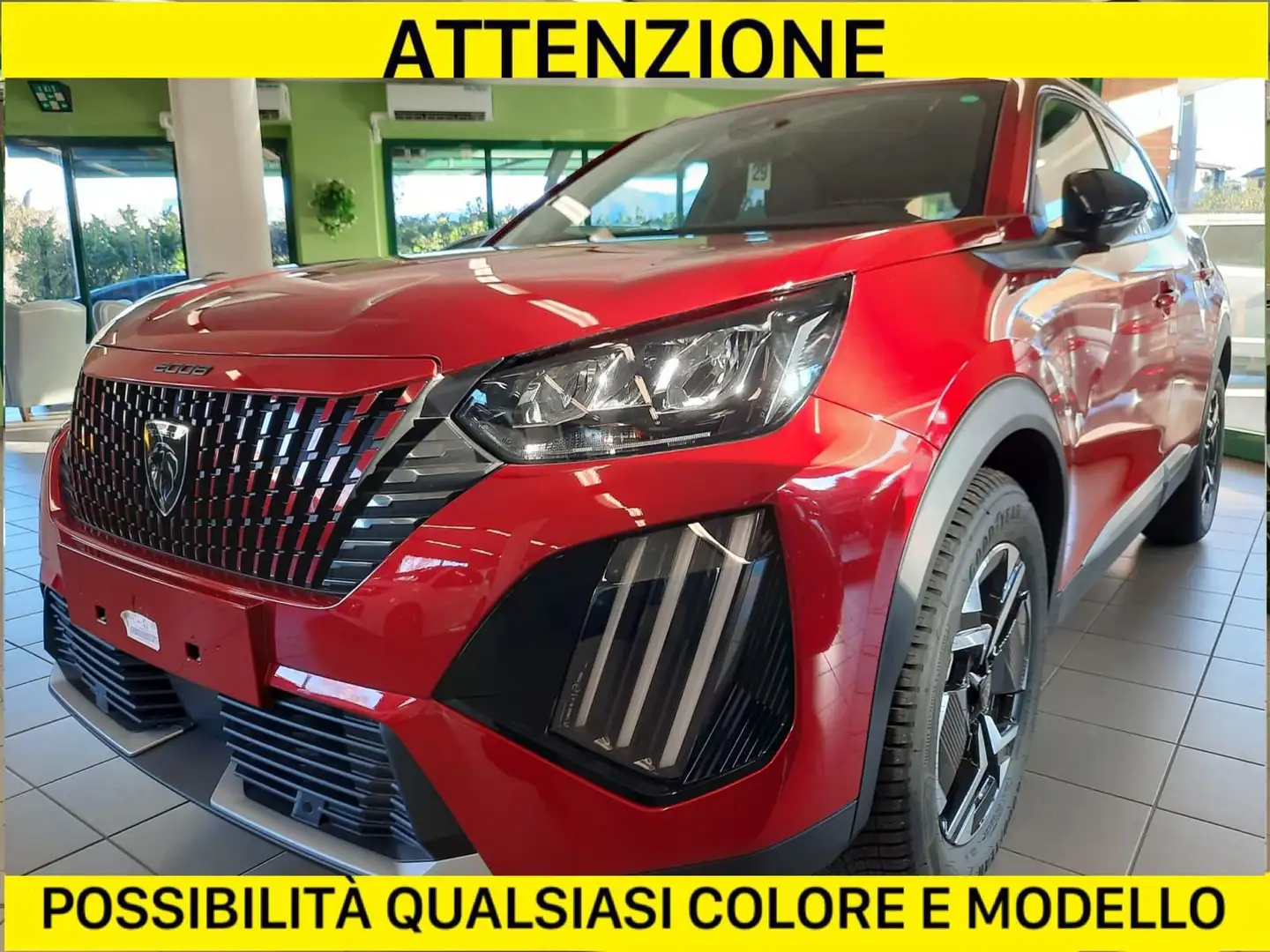 Peugeot 2008 - ALLURE - VARI COLORI - Rosso - 1