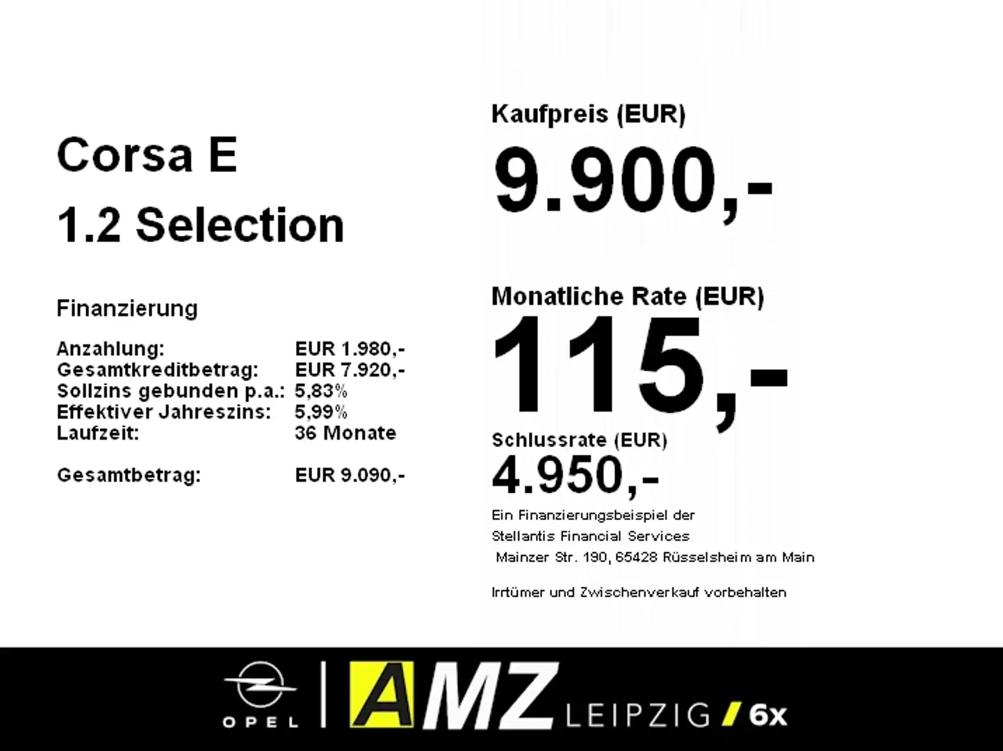 Opel Corsa E 1.2 Selection *HU/AU neu* Bleu - 2