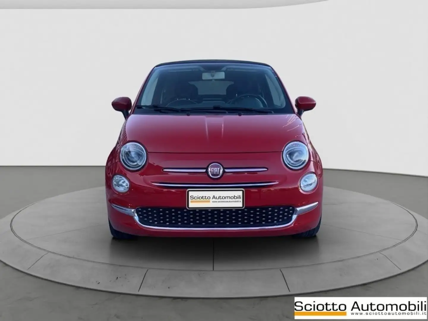Fiat 500C 1.2 Lounge Rosso - 1