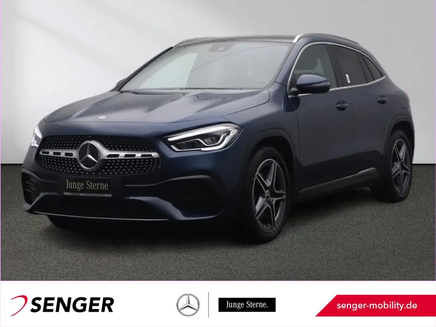 Mercedes-Benz GLA 250 4M AMG Panorama Ambiente Tempomat Kamera Blau - 1