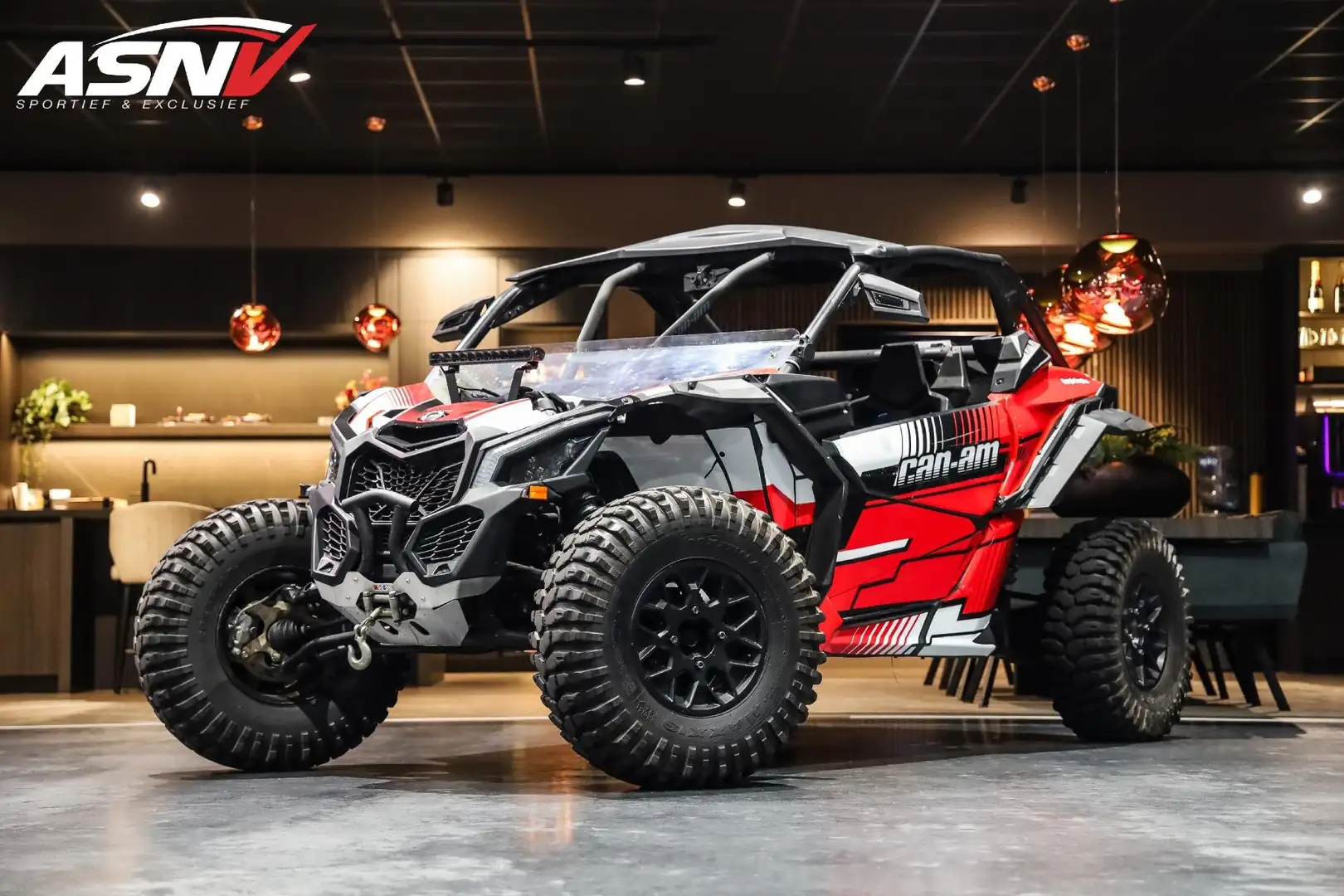 Can-Am Maverick X3 X RS TURBO, 200 PK, 4x4, Buggy, Full/Stikkers, Piros - 1
