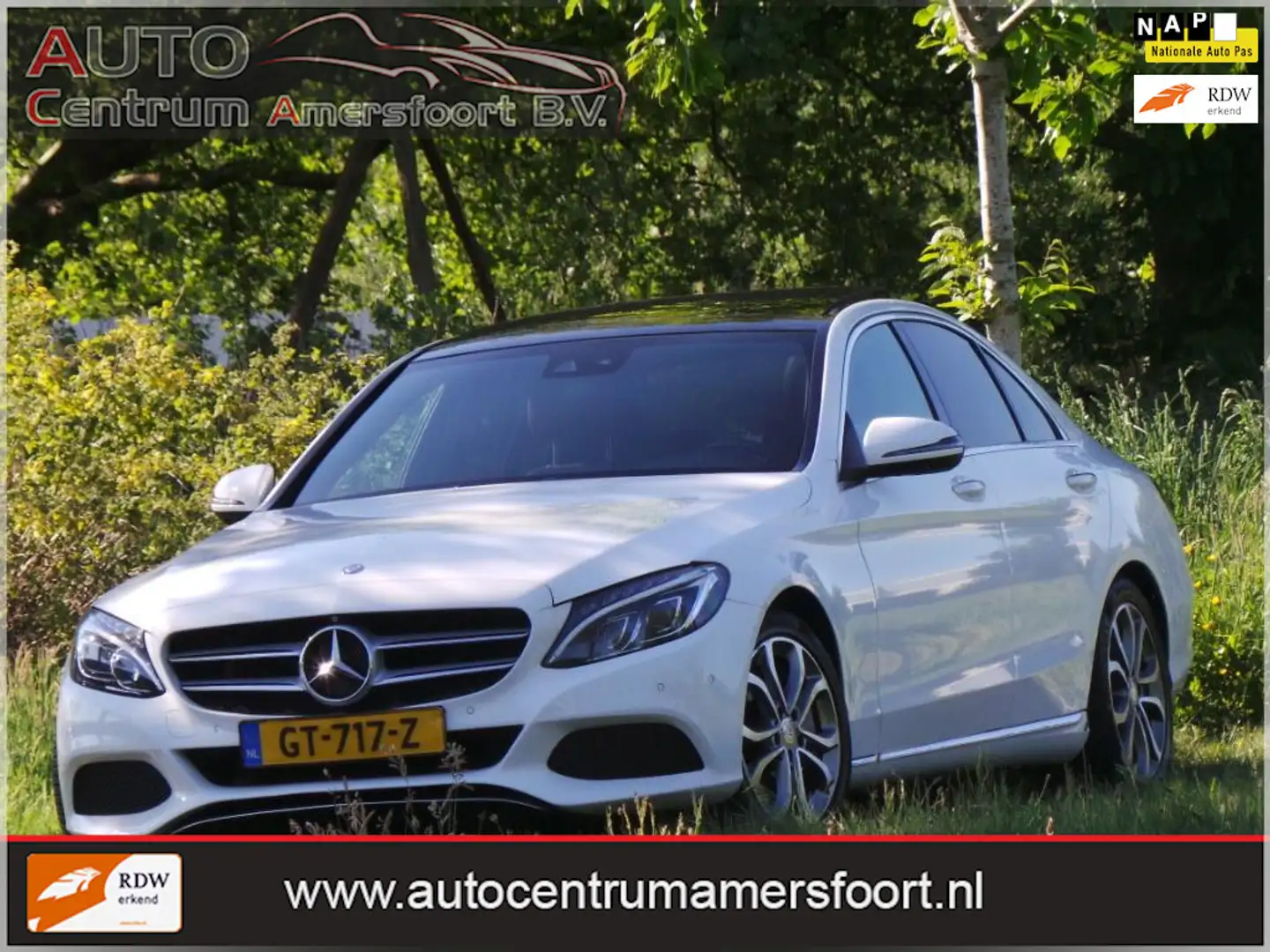 Mercedes-Benz C 350 e Lease Edition ( INRUIL MOGELIJK ) Wit - 1