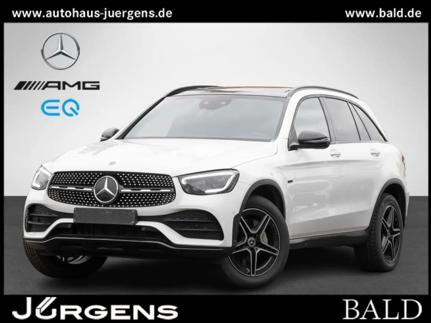 Mercedes-Benz GLC 300 de 4M AMG-Sport/MLB/Pano/AHK/Night/Totw Blanc - 1