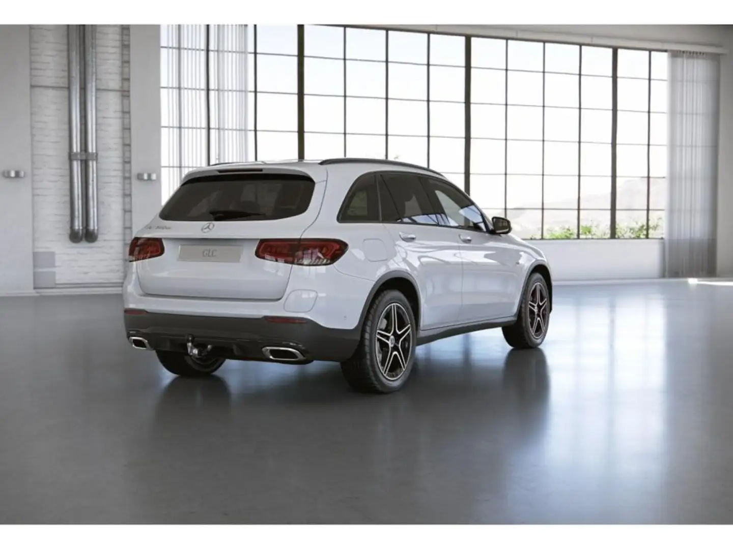 Mercedes-Benz GLC 300 de 4MATIC +AMG+MBUX+Wide+Pano+AHK+Night Weiß - 2