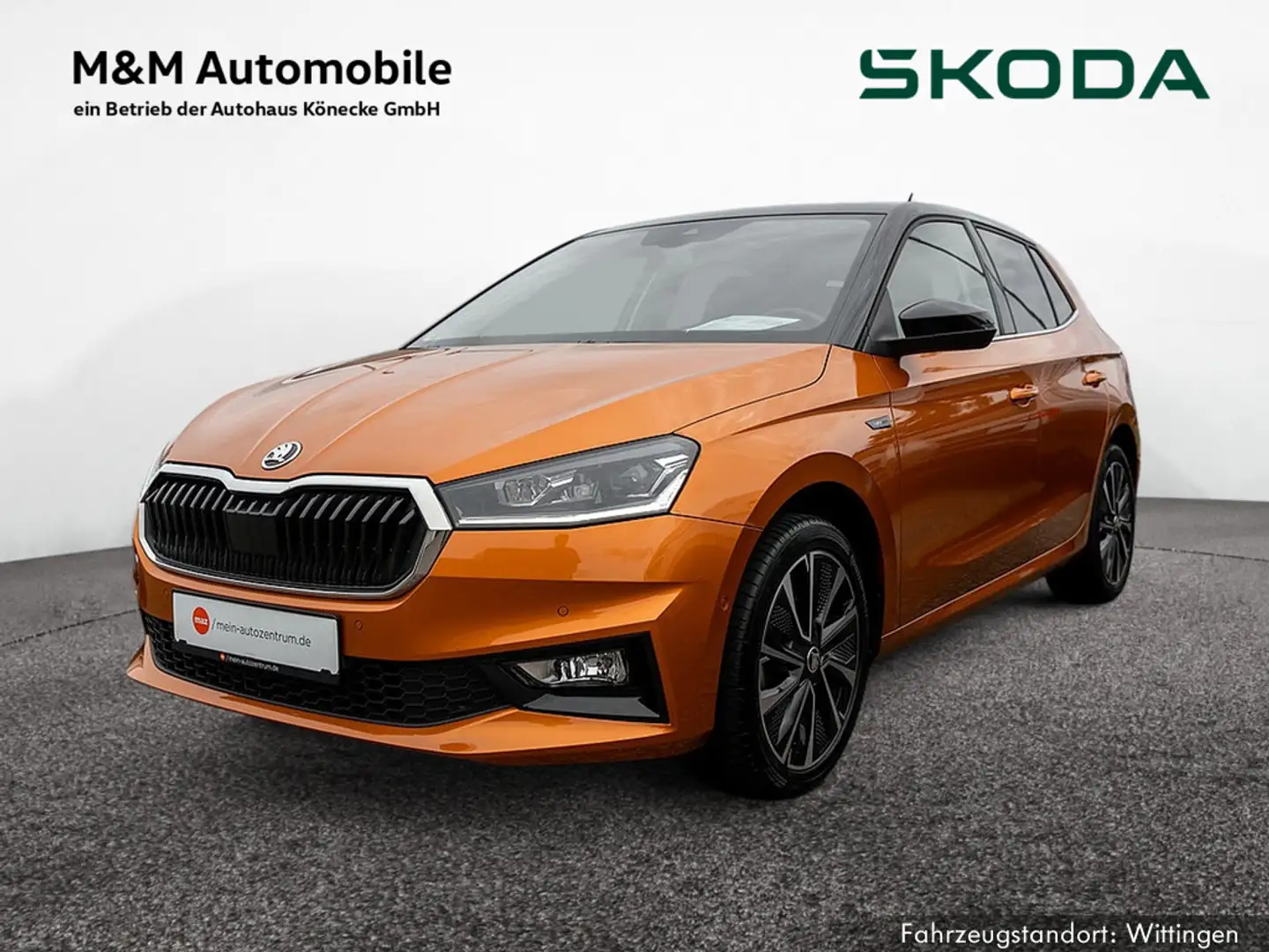 Skoda Fabia 1.0 TSI First Edition DSG NAVI LM KAMER Orange - 1