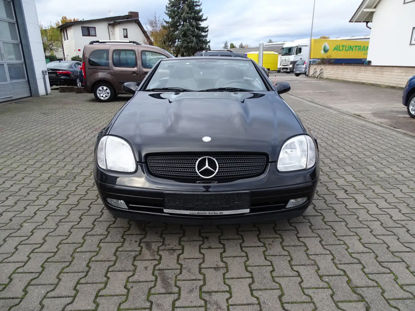 Mercedes-Benz SLK 200 2.Hd nur 56.000 Km, Leder, kein Rost Negro - 2