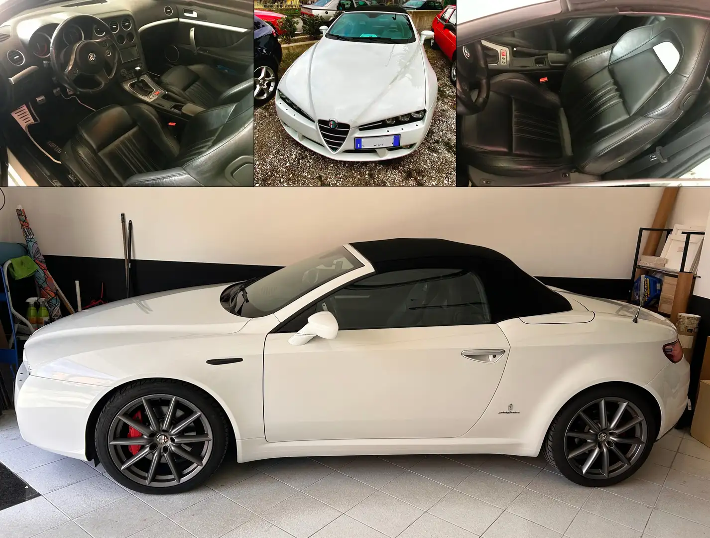 Alfa Romeo Spider 1750 tbi 200cv - 4.000 € tagliando 2023 Fehér - 1