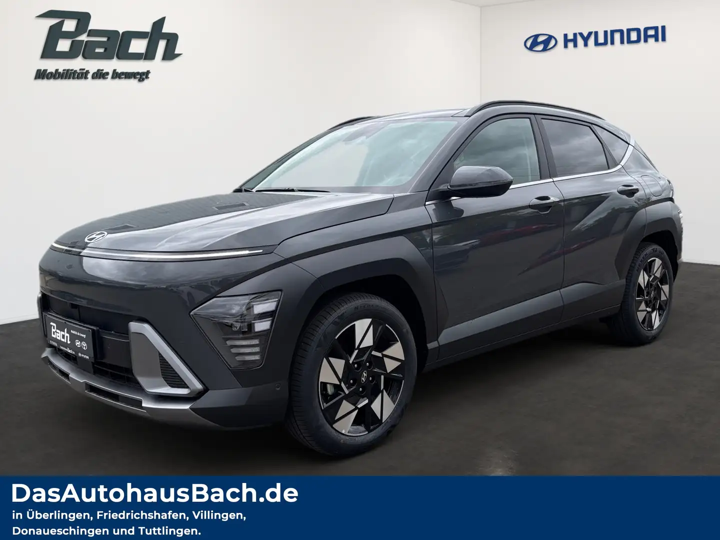 Hyundai KONA HEV 1.6 GDI 6-DCT Prime ACC+LED+Navi+SHZ+LM Grau - 1