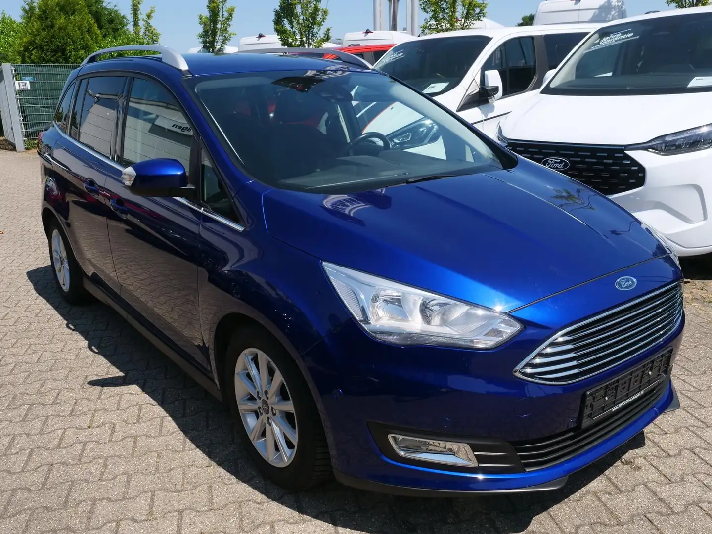 Ford Grand C-Max Titanium 2.0 TDCi Autom. AHK Kamera Bleu - 2