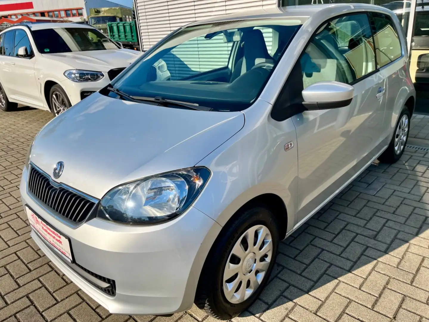 Skoda Citigo 1.0MPIActiveMod.2013/Klima/Shzg/Allwetter Silber - 1