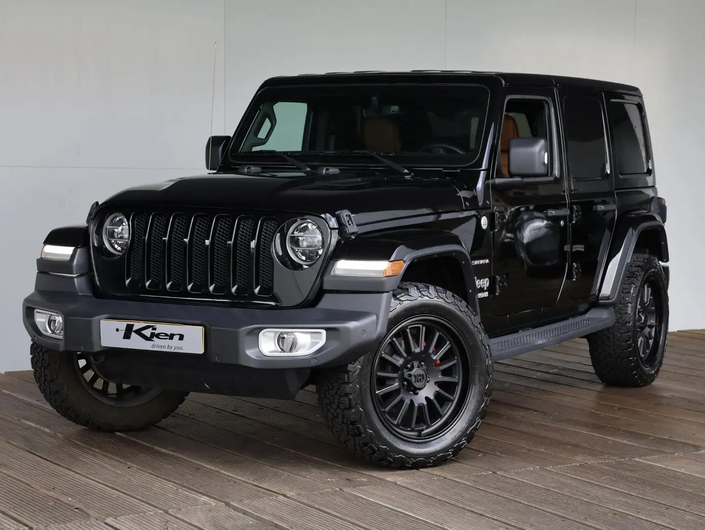 Jeep Wrangler 2.2D Sahara | Grijskenteken | Navi | Stoelverwarmi Zwart - 2