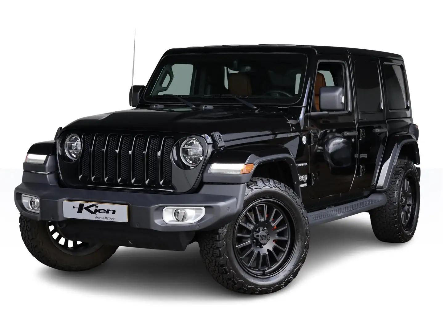 Jeep Wrangler 2.2D Sahara | Grijskenteken | Navi | Stoelverwarmi Zwart - 1