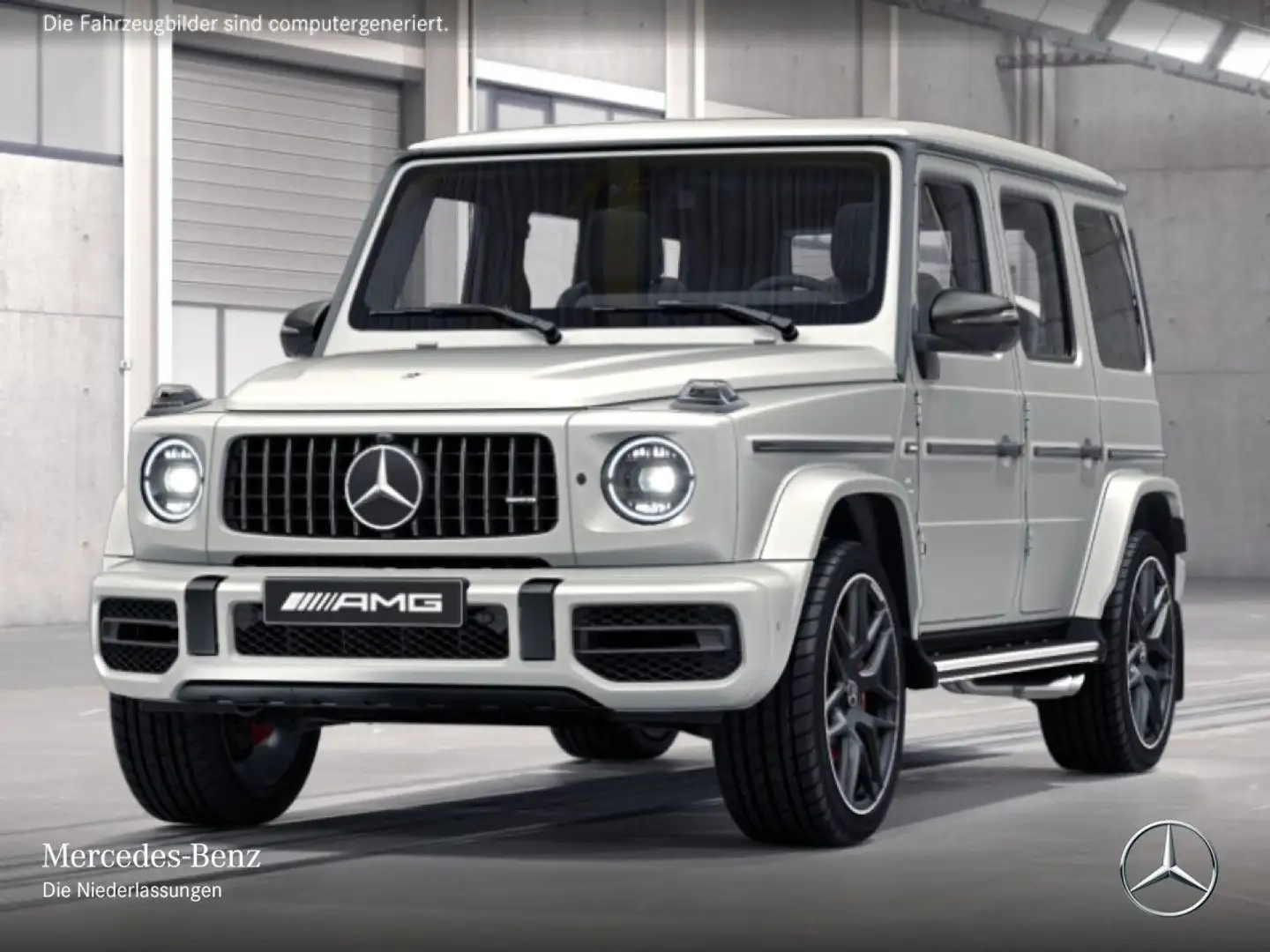 Mercedes-Benz G 63 AMG G 63 GSD+360+MULTIBEAM+STHZG+FAHRASS+BURMESTER+22" Weiß - 2