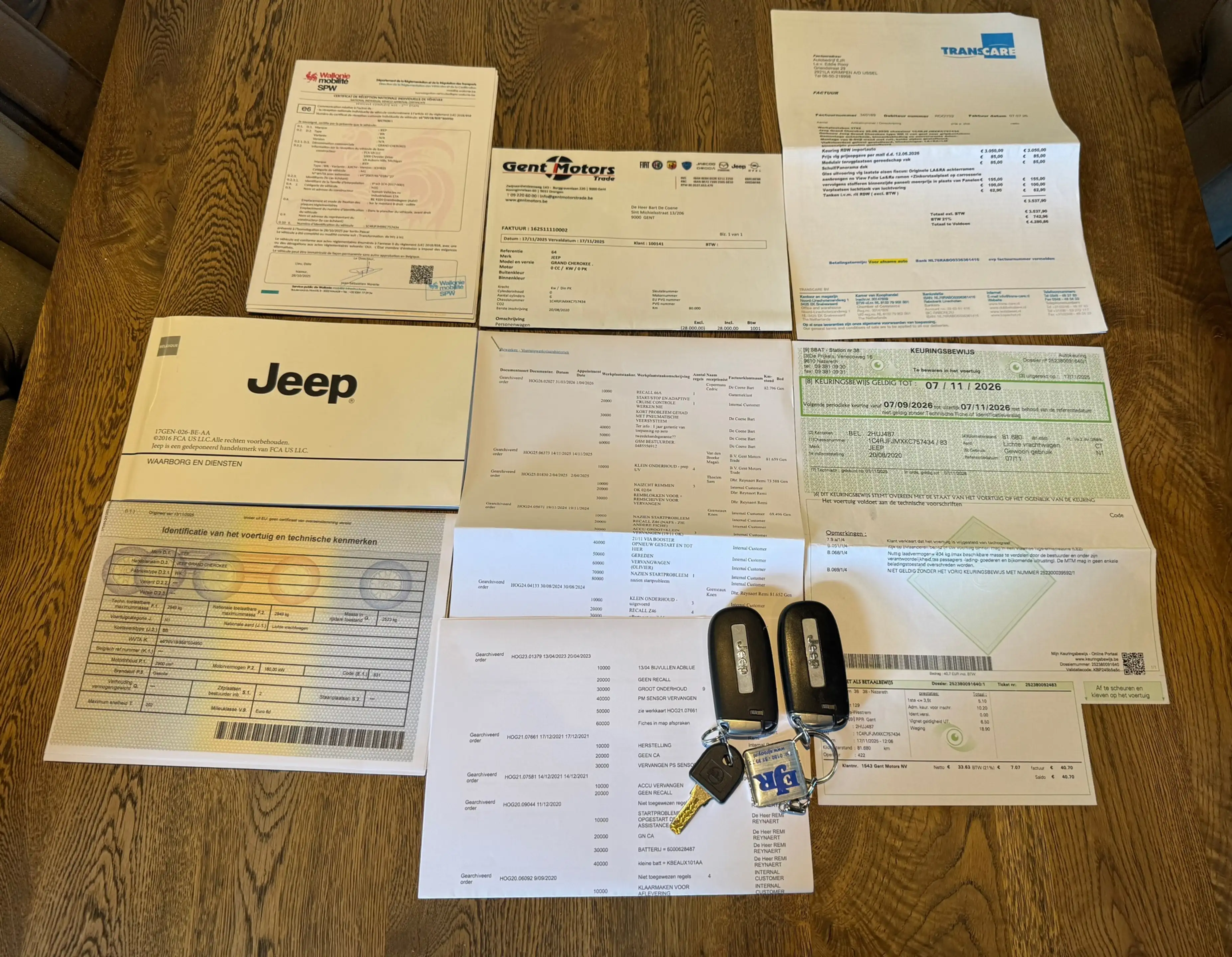 Jeep Grand Cherokee Summit- 4x4 Grijs kenteken-PANO — photo 42