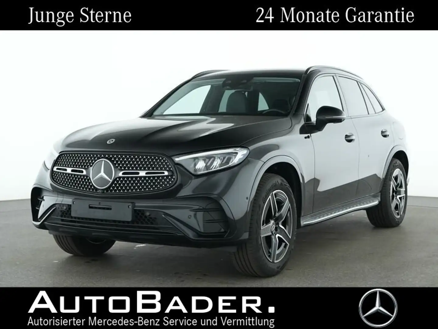 Mercedes-Benz GLC 300 GLC 300 de 4M AMG Advanced+ DISTR DC 360° NIGHT Zwart - 1