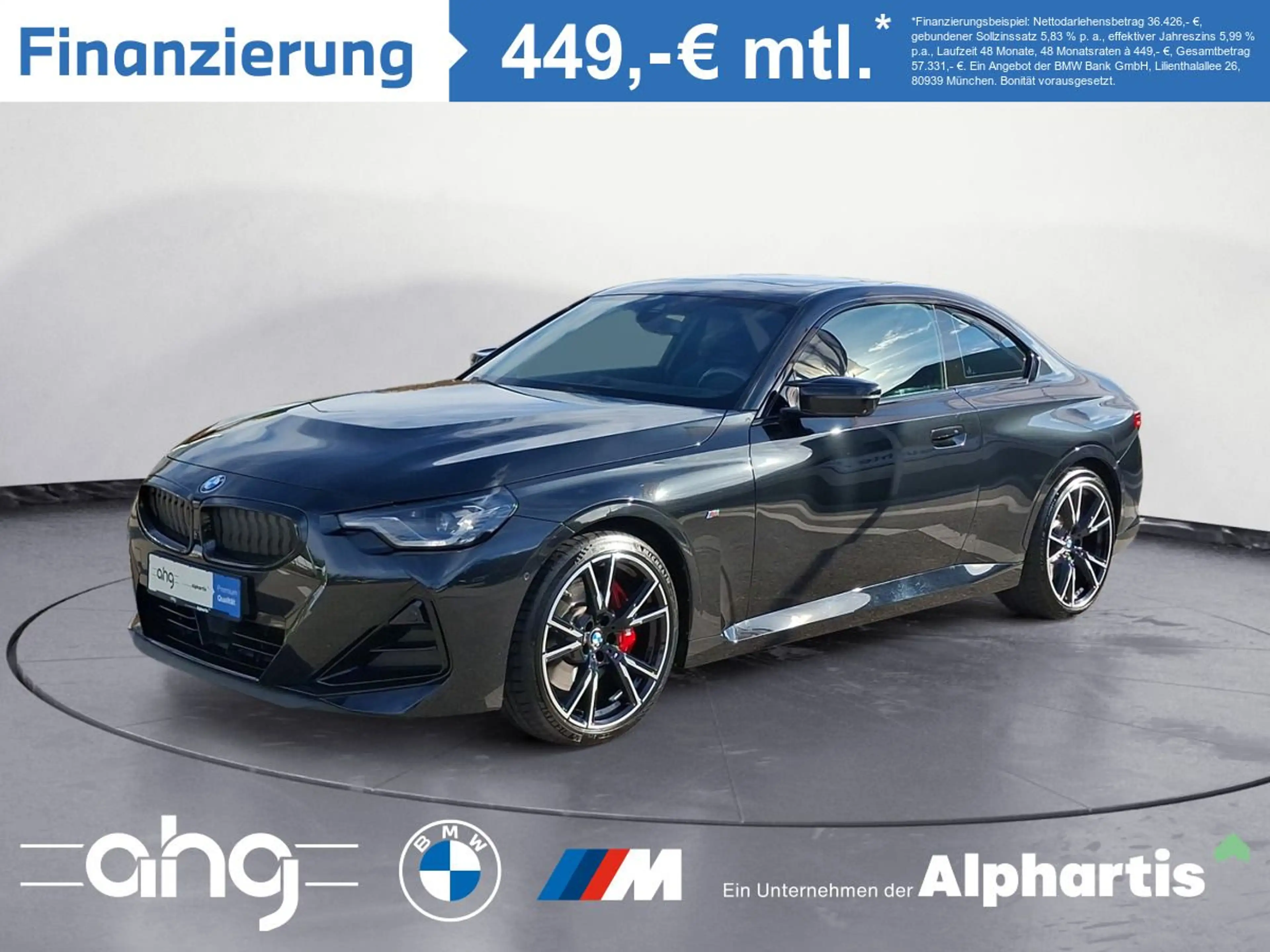 BMW 240 xDrive Coupe *MSportPro*Shadow*Leder*Navi*