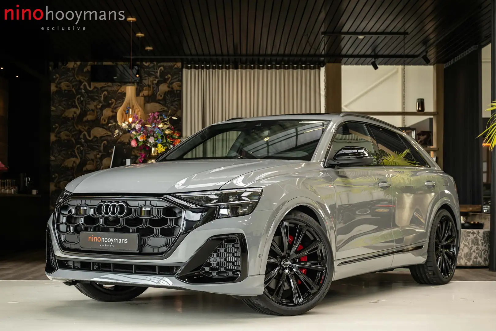 Audi Q8 60 TFSI e Competition | 5 jaar garantie | Alcantar Grigio - 1