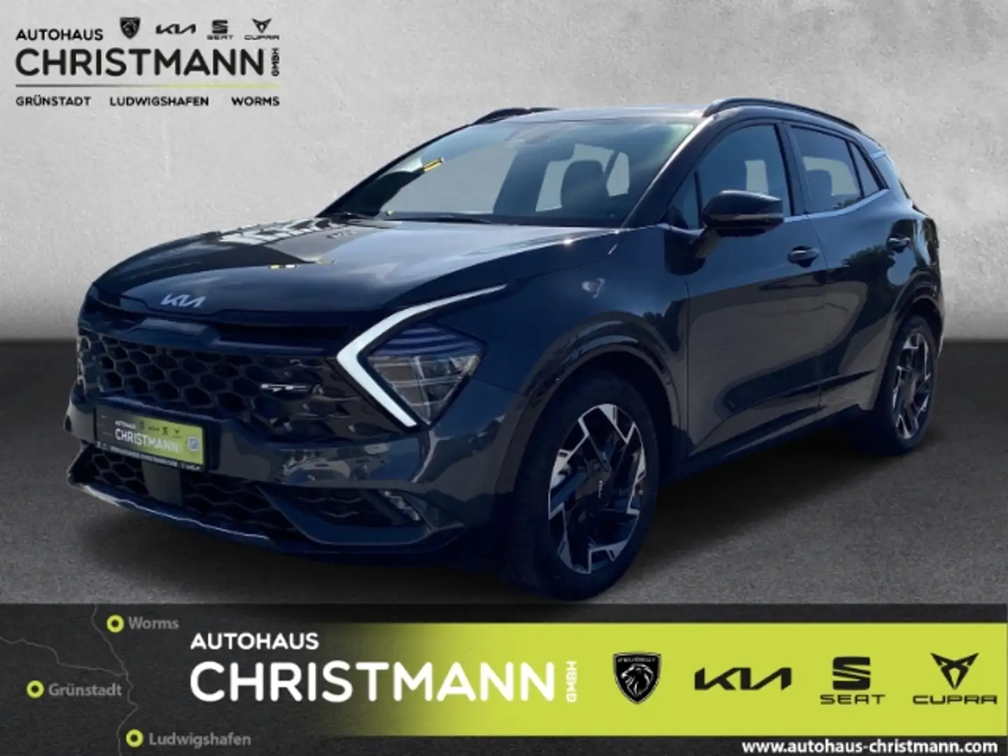 Kia Sportage GT-LINE 4WD 1.6 T-GDI MILD-HYBRID *PANORAMADACH*DR Серый - 1