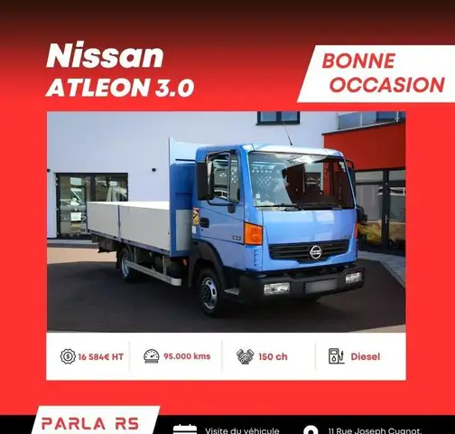 Nissan 3.0 150ch plateau ridelles