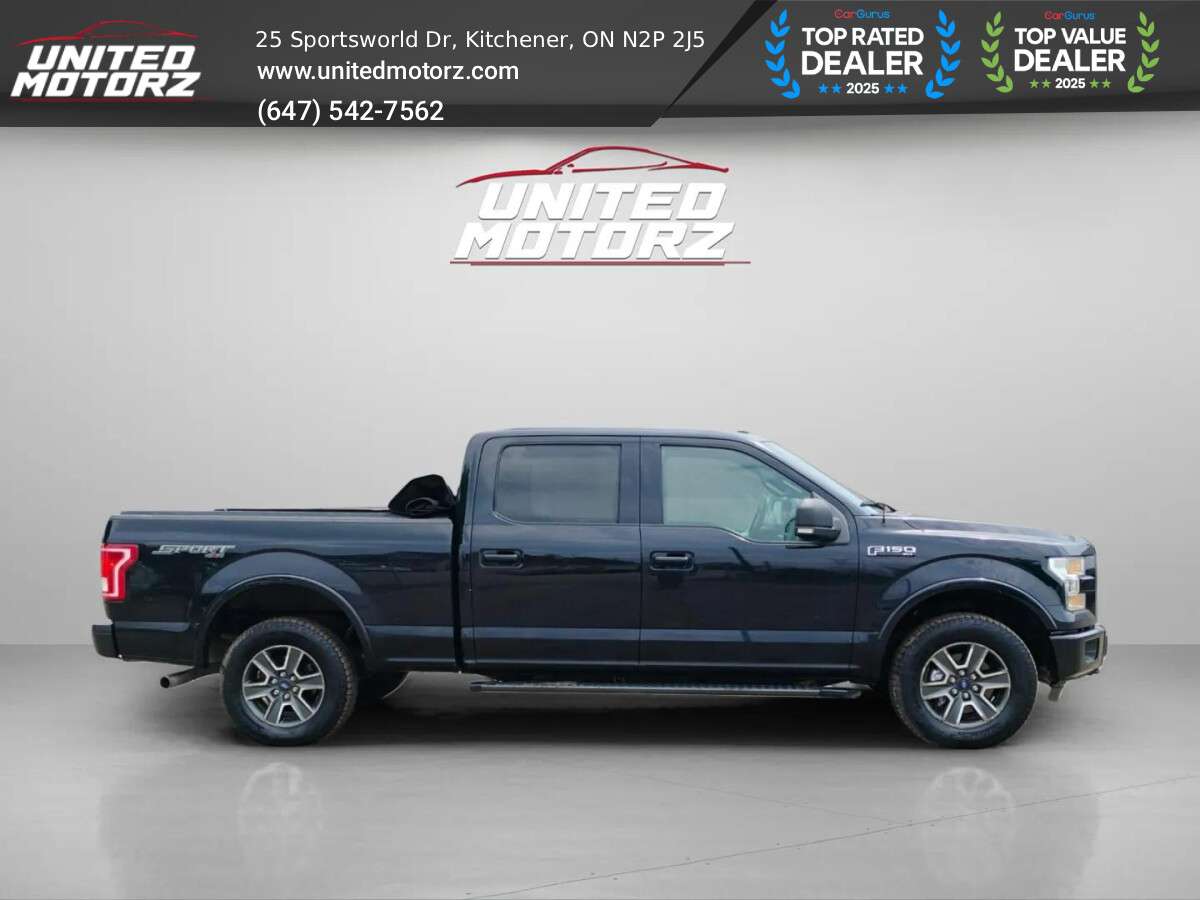 2016 Ford F-150 SPORTS 4WD SuperCrew Auto 4WD 5.0L V8~SAFETY CERTI — снимка 1
