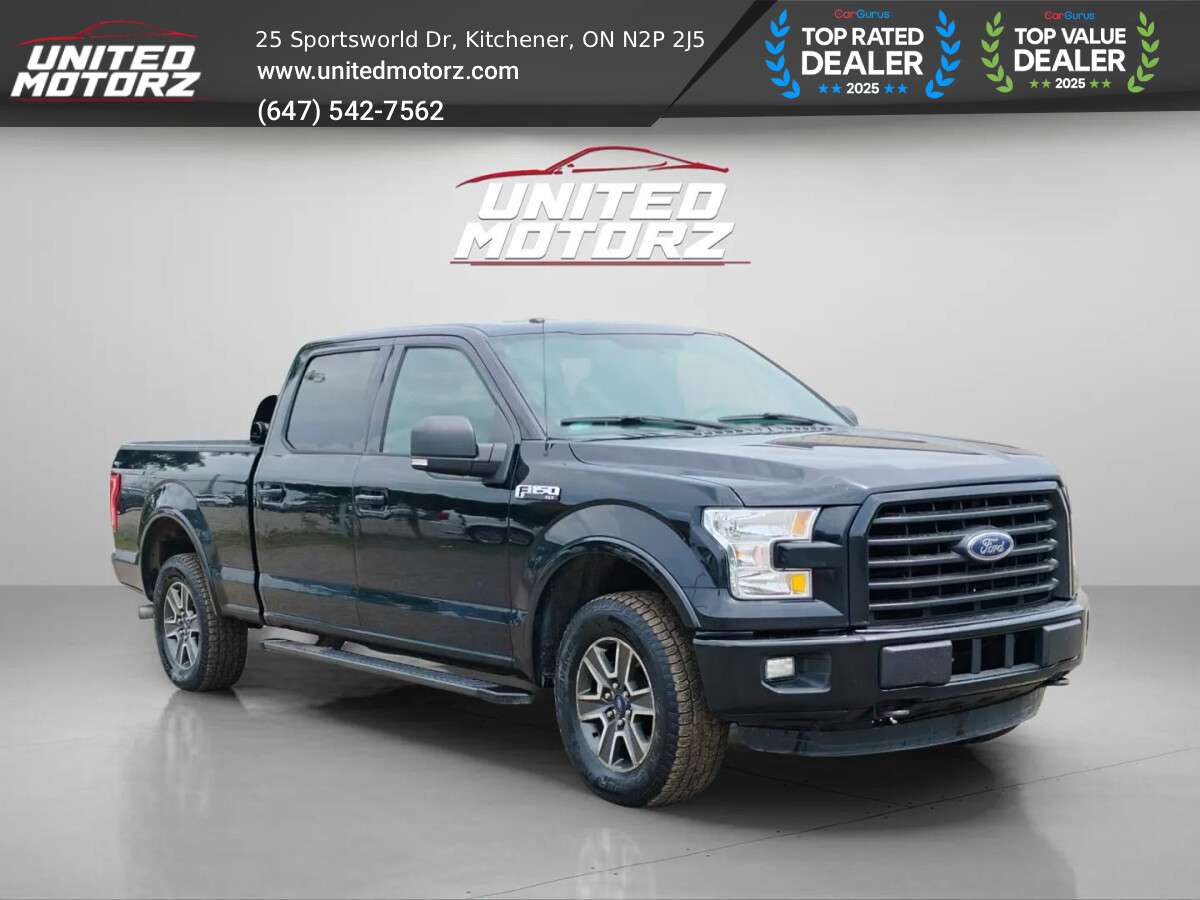 2016 Ford F-150 SPORTS 4WD SuperCrew Auto 4WD 5.0L V8~SAFETY CERTI — снимка 1