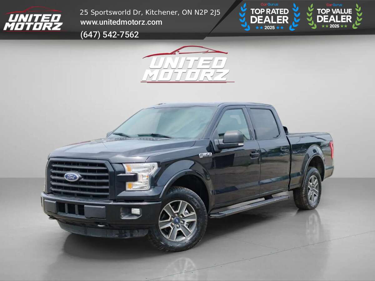 2016 Ford F-150 SPORTS 4WD SuperCrew Auto 4WD 5.0L V8~SAFETY CERTI — снимка 1