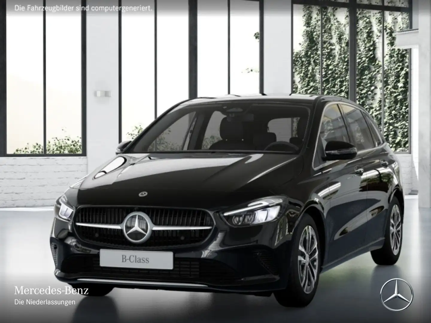 Mercedes-Benz B 200 PROGRESSIVE+LED+KAMERA+KEYLESS+7G Schwarz - 2