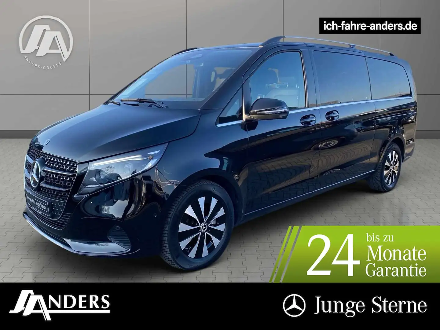 Mercedes-Benz V 300 XL Avantgarde *LED*MBUX*DISTRO*360 KAMERA* Schwarz - 1