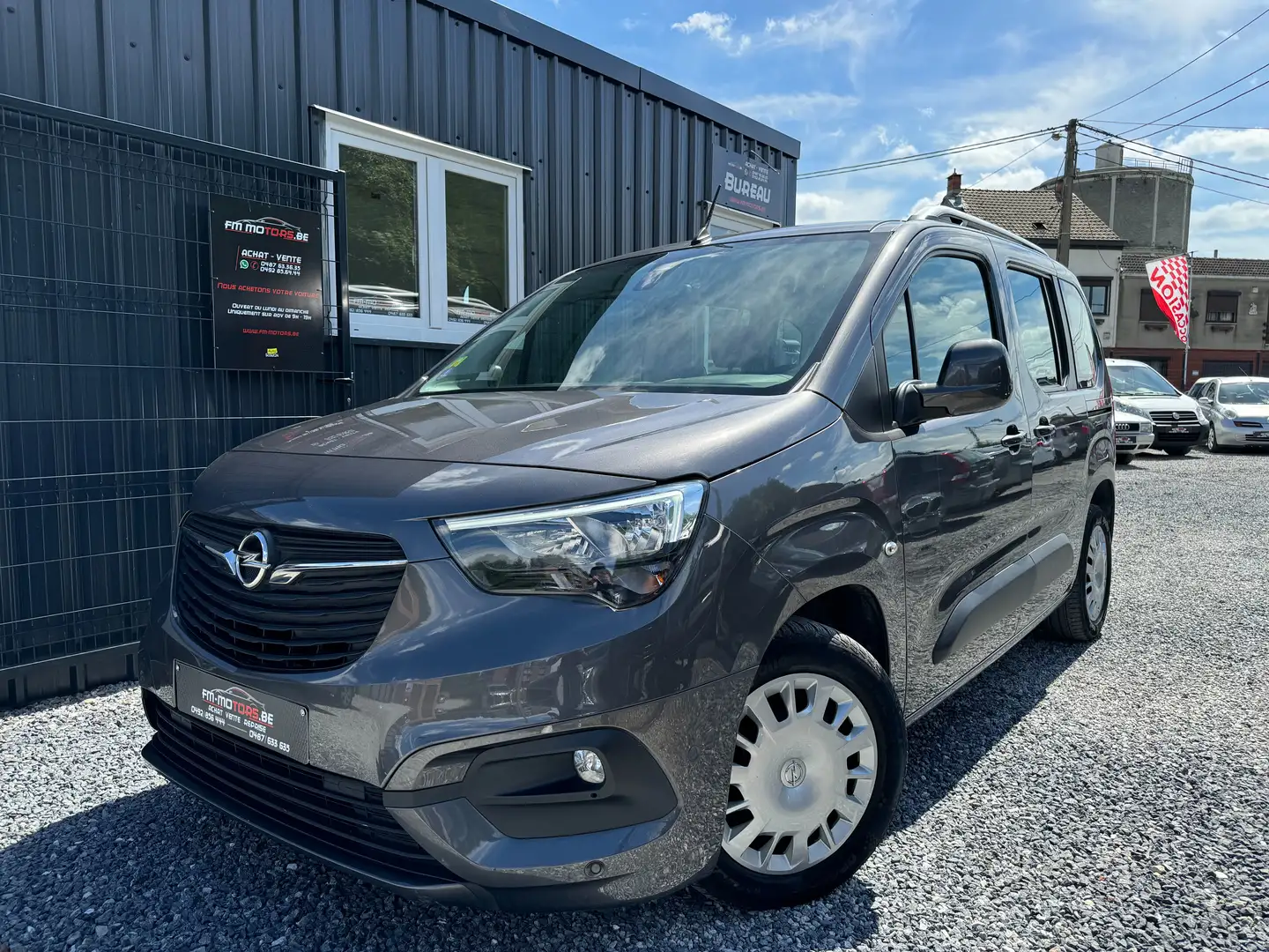 Opel Combo Life 1.2 T/ Innovation/ 1e Main/ Entretien+Garantie 1an Gris - 1