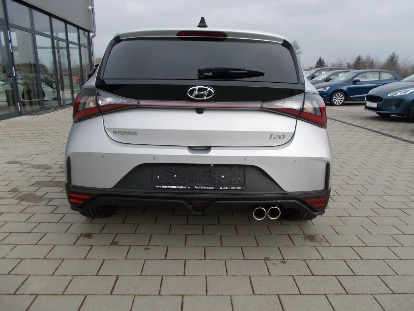Hyundai i20 N Line Mild-Hybrid+*Navi*Kamera*Sitz/Lenkr.heizung Silber - 2
