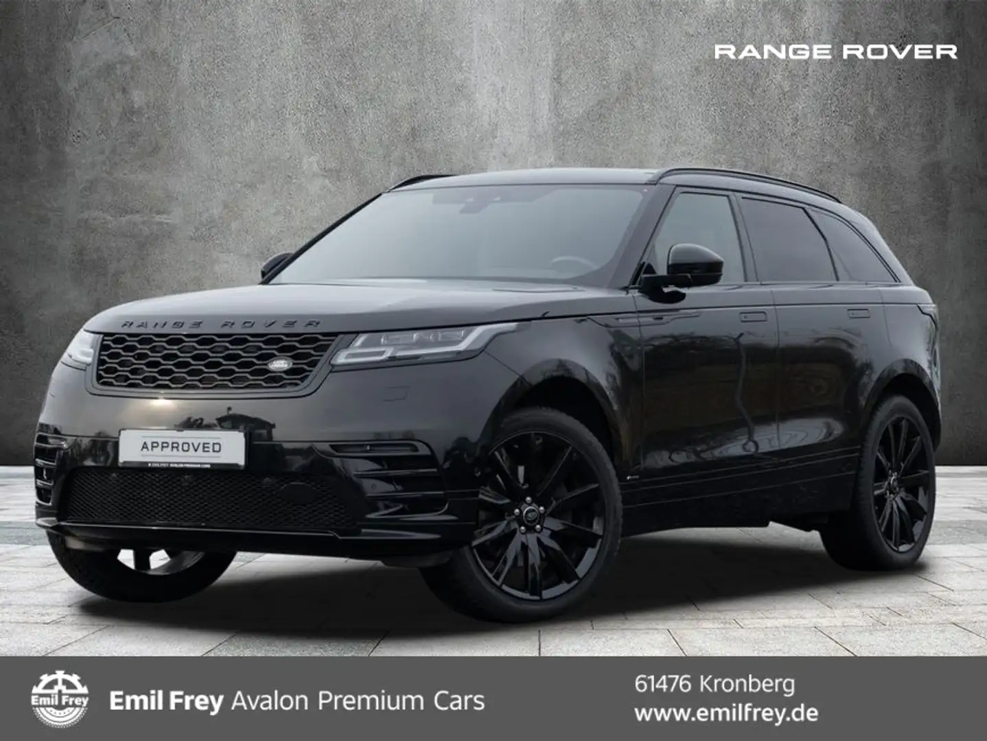 Land Rover Range Rover Velar 3.0d R-Dynamic SE Schwarz - 1
