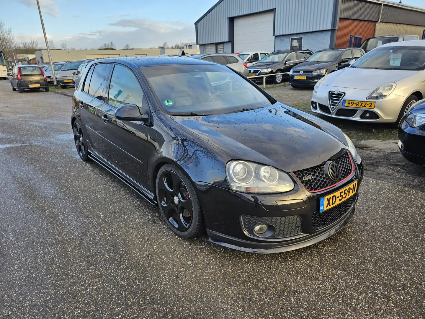 Volkswagen Golf GTI 2.0 TFSI 5-Drs DSG AUT NAV.+ Clima Bj:2009 Zwart - 2