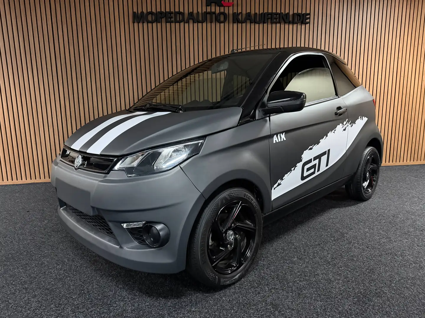 Aixam GTI Coupé GTI Sport | KLIMA | Matt Grau | Rückfahrkamera Grau - 2