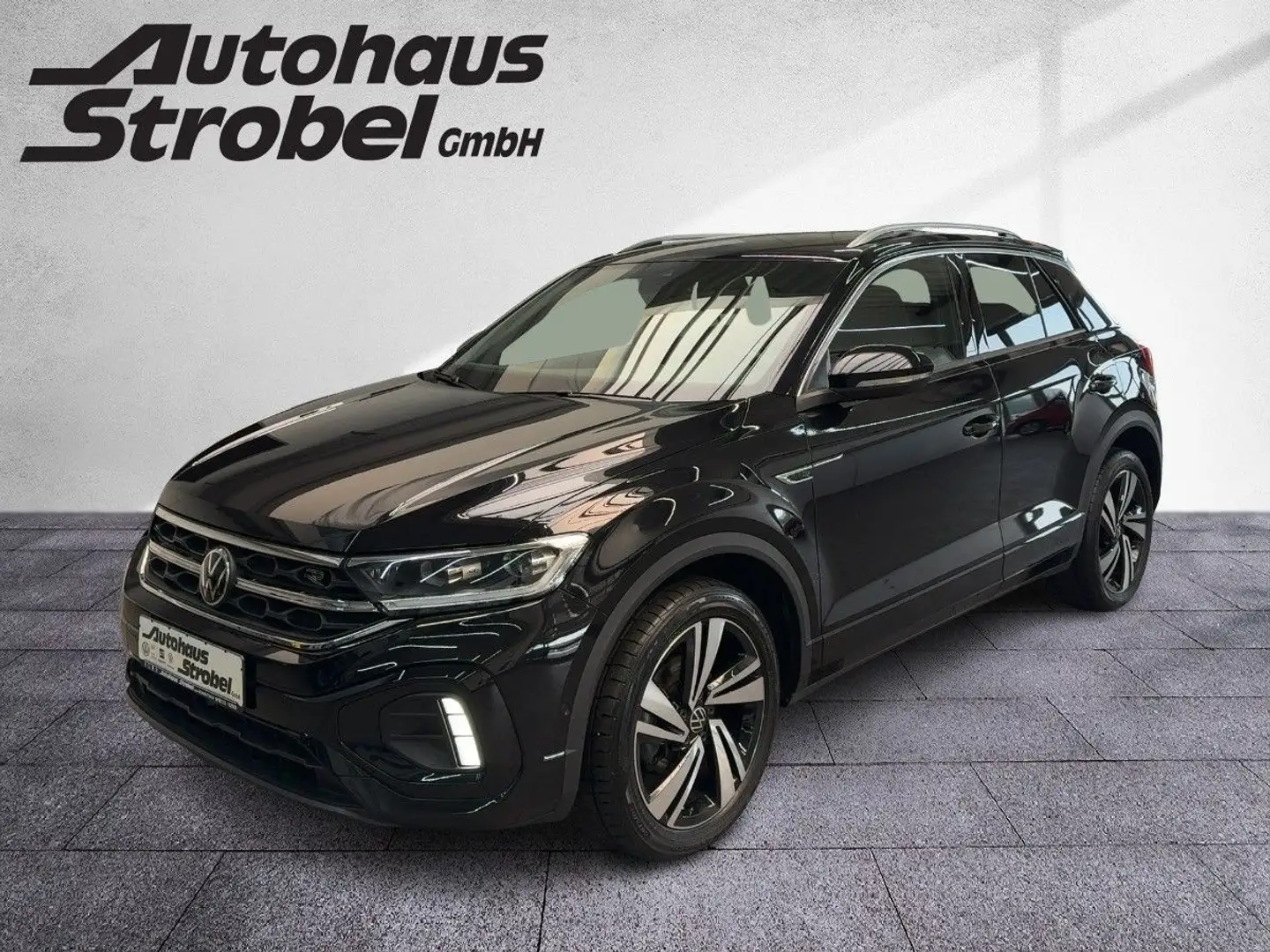 Volkswagen T-Roc 1.5 TSI DSG R-Line ACC AHK Navi LED-Plus K Schwarz - 2