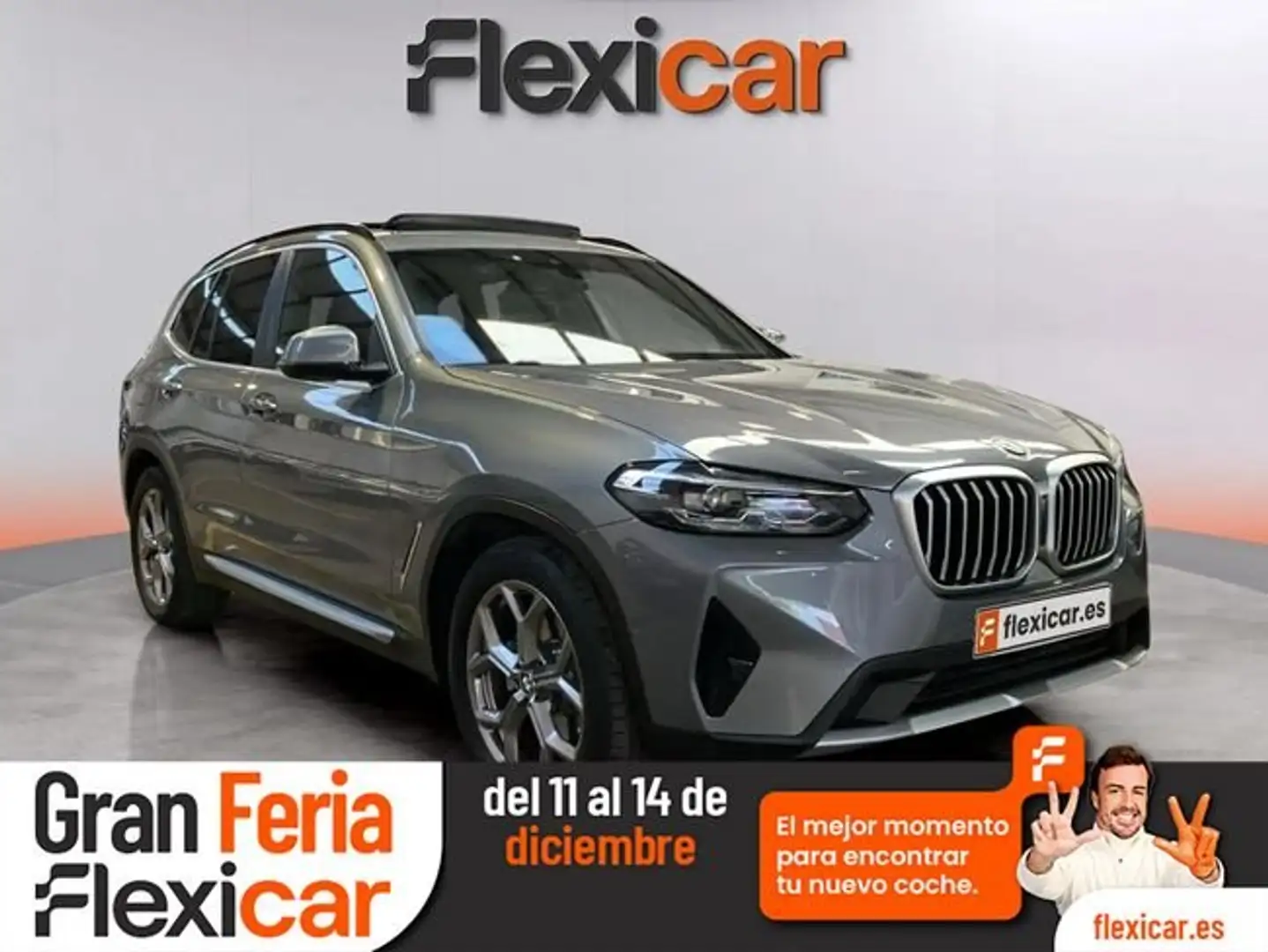 BMW X3 xDrive20d xLine Gris - 1