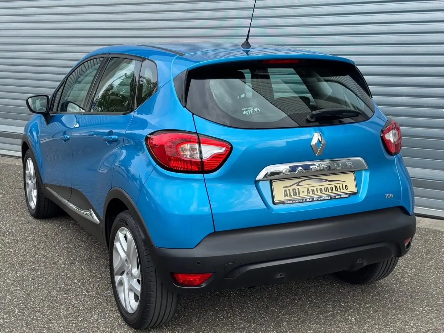Renault Captur Luxe Automatik Navi SHZ 1.Hand** Blue - 2