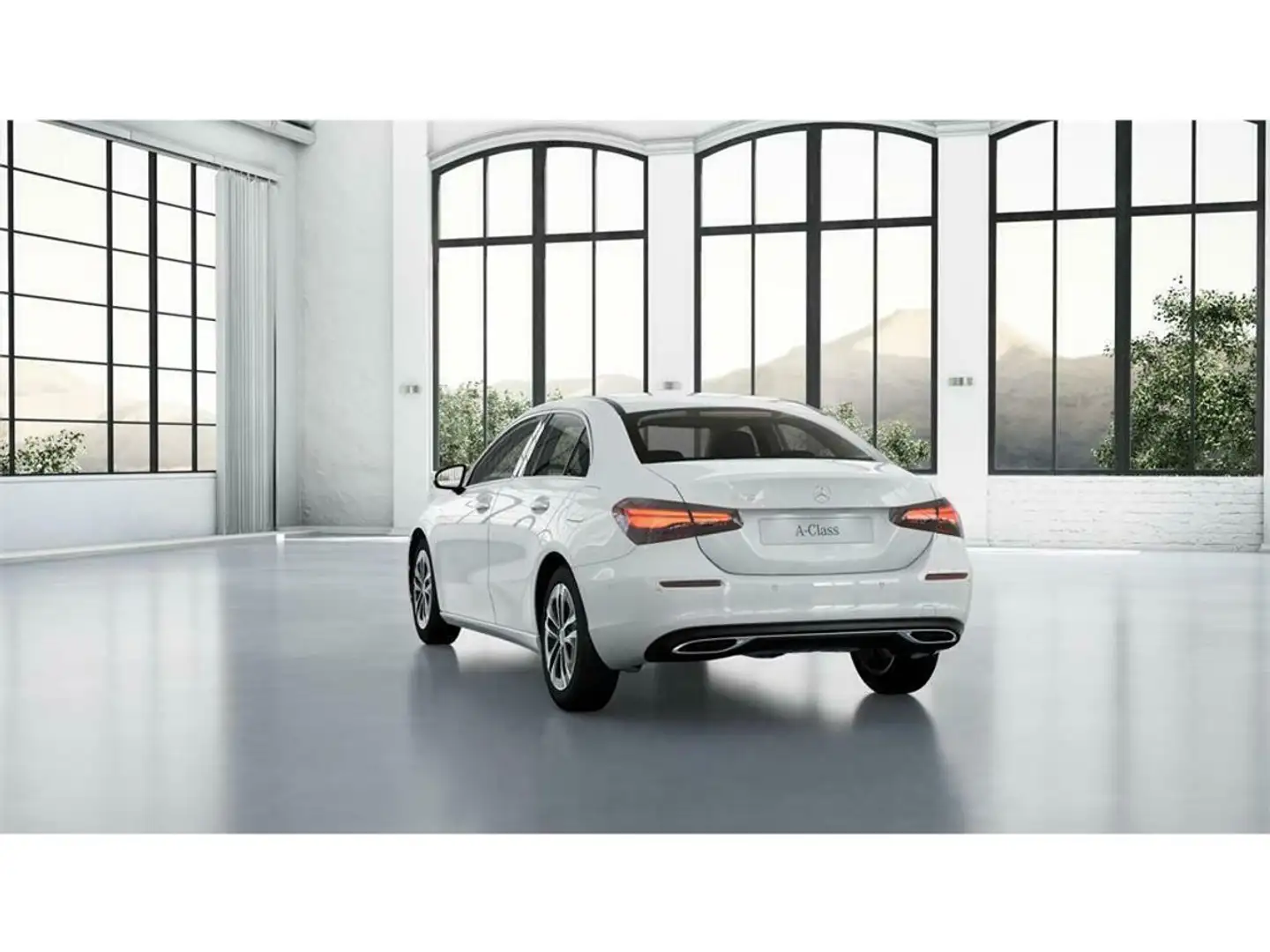 Mercedes-Benz A 250 e con tecnologí híbrida EQ Sedán Blanco - 2