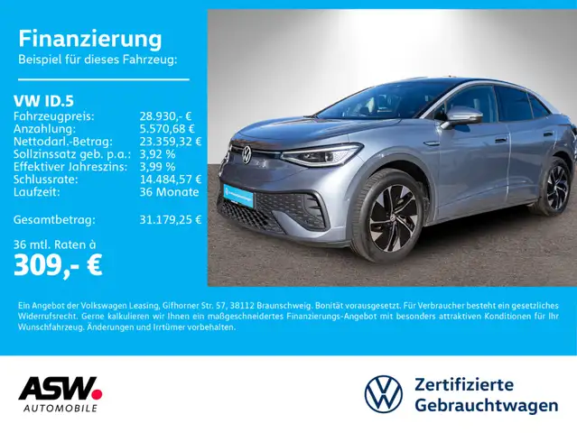 Volkswagen ID.5 Pro Performance LED Navi AHK PANO HUD WÄPU