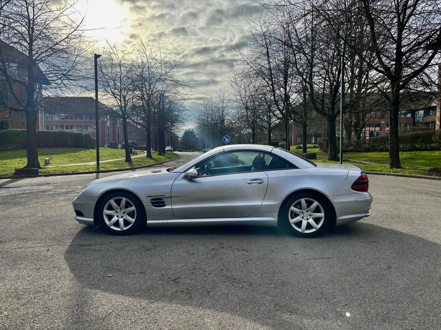 Mercedes-Benz SL 500 Kit 55 AMG *** Just serviced *** Argent - 2