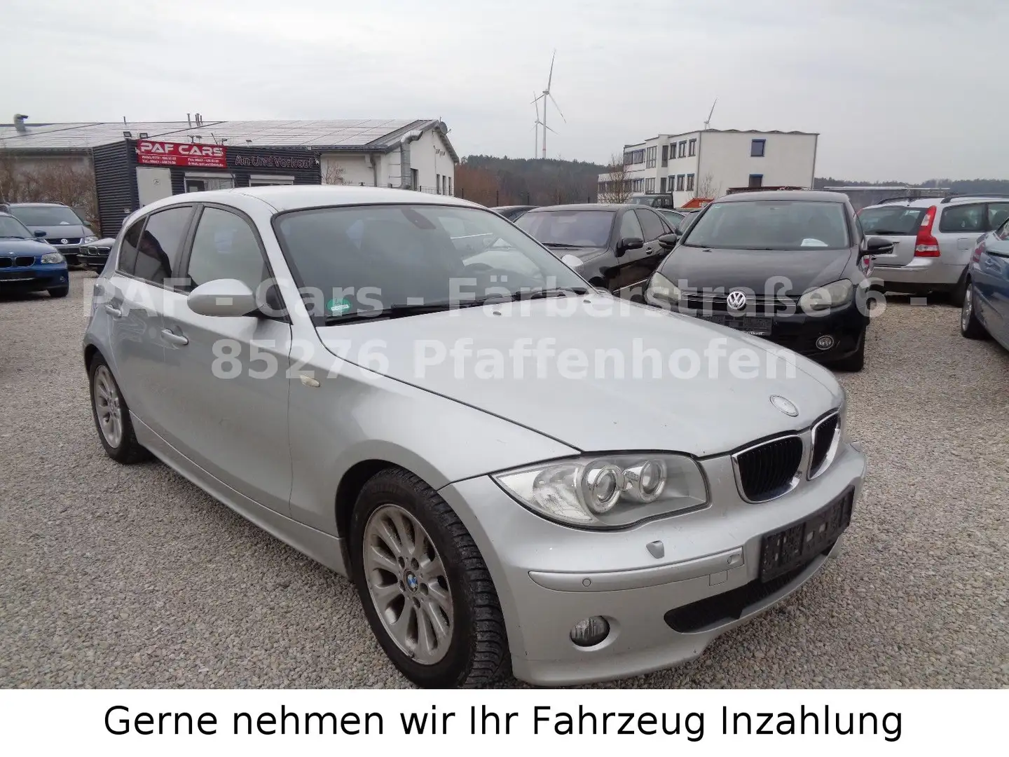 BMW 120 1 Lim. 120i,Alu, Klima, Tüv 11/2024 Silber - 1