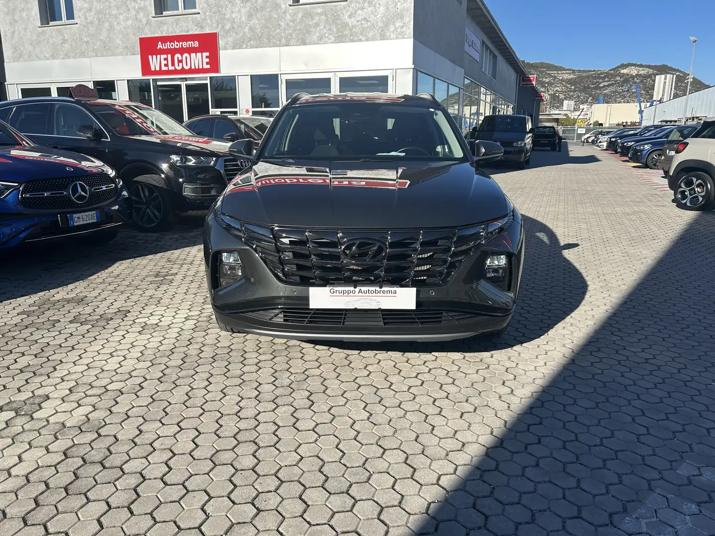 Hyundai TUCSON Tucson  1.6 crdi 48V Xline Smart Sense 2wd Grijs - 2