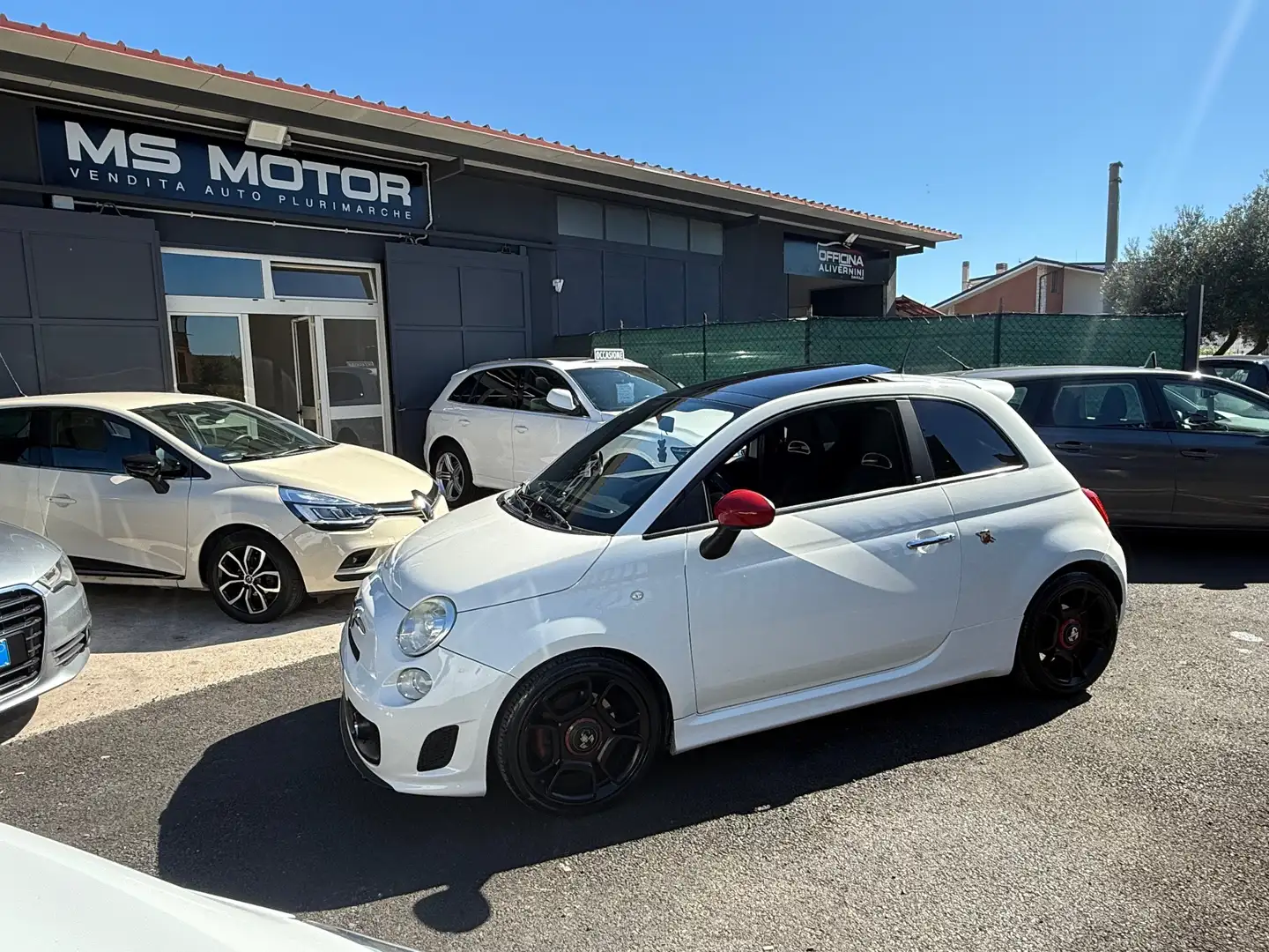 Abarth 500 1.4 Turbo t-jet 135cv Tetto Apribile Bianco - 1