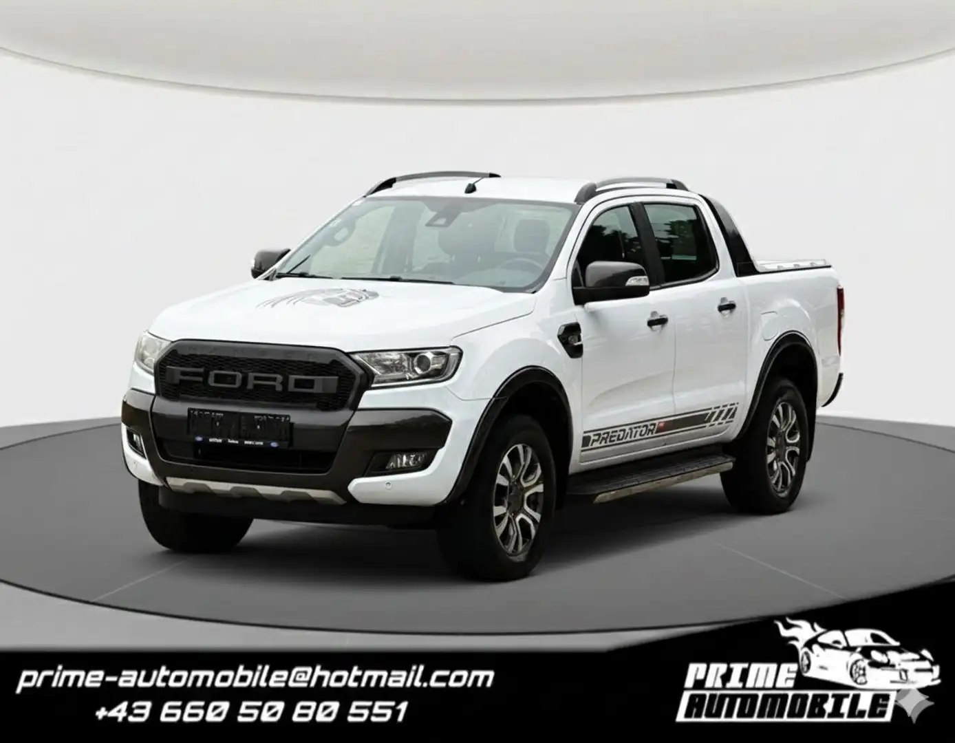 Ford Ranger Ranger Wildtrak 4x4 3,2 TDCi Aut.*PREDATOR* Weiß - 1