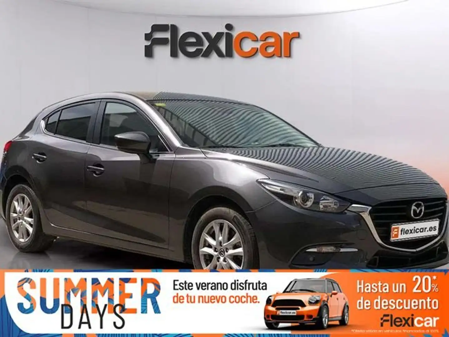 Mazda 3 1.5+DE+77kW+%28105CV%29+AT+Luxury Gris - 1