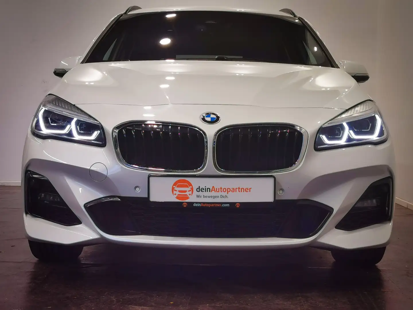 BMW 216 i GT M Sport  7 Sitze Leder Navi LED Blanc - 2