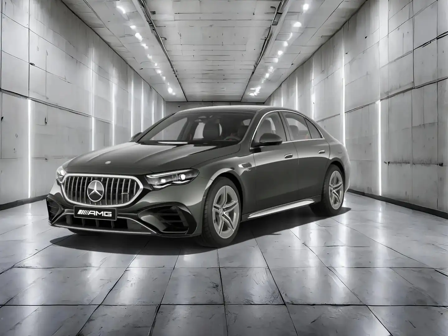 Mercedes-Benz E 53 AMG Hybrid 4M+ AMG+AMBIENTE+DISTRO+MEMORY Grau - 1