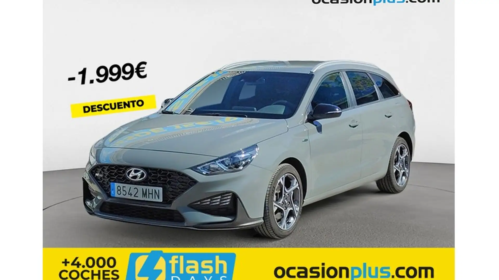 Hyundai i30 CW 1.0 TGDI N Line 48V 120 Gris - 1