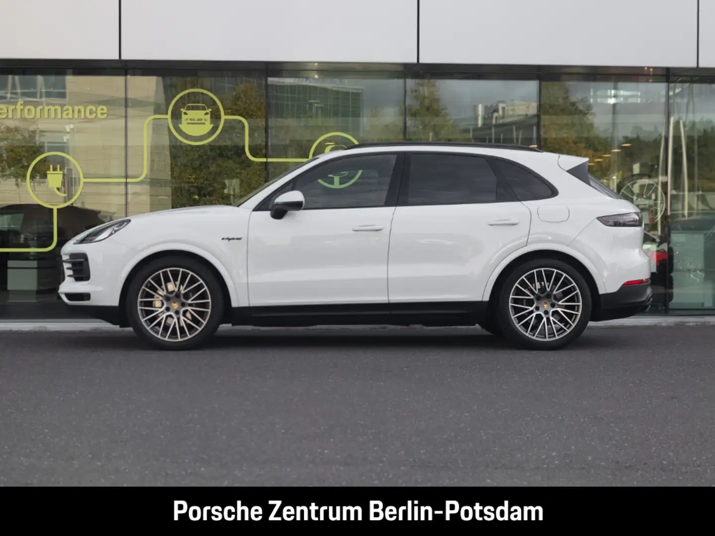 Porsche Cayenne E-Hybrid Platinum Edition Panoramadach Weiß - 2