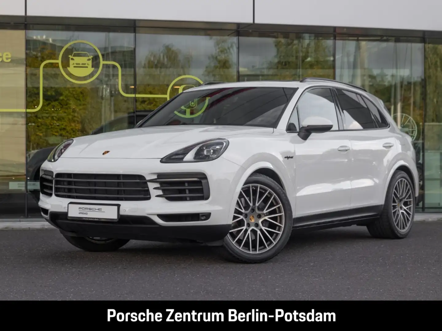 Porsche Cayenne E-Hybrid Platinum Edition Panoramadach Weiß - 1