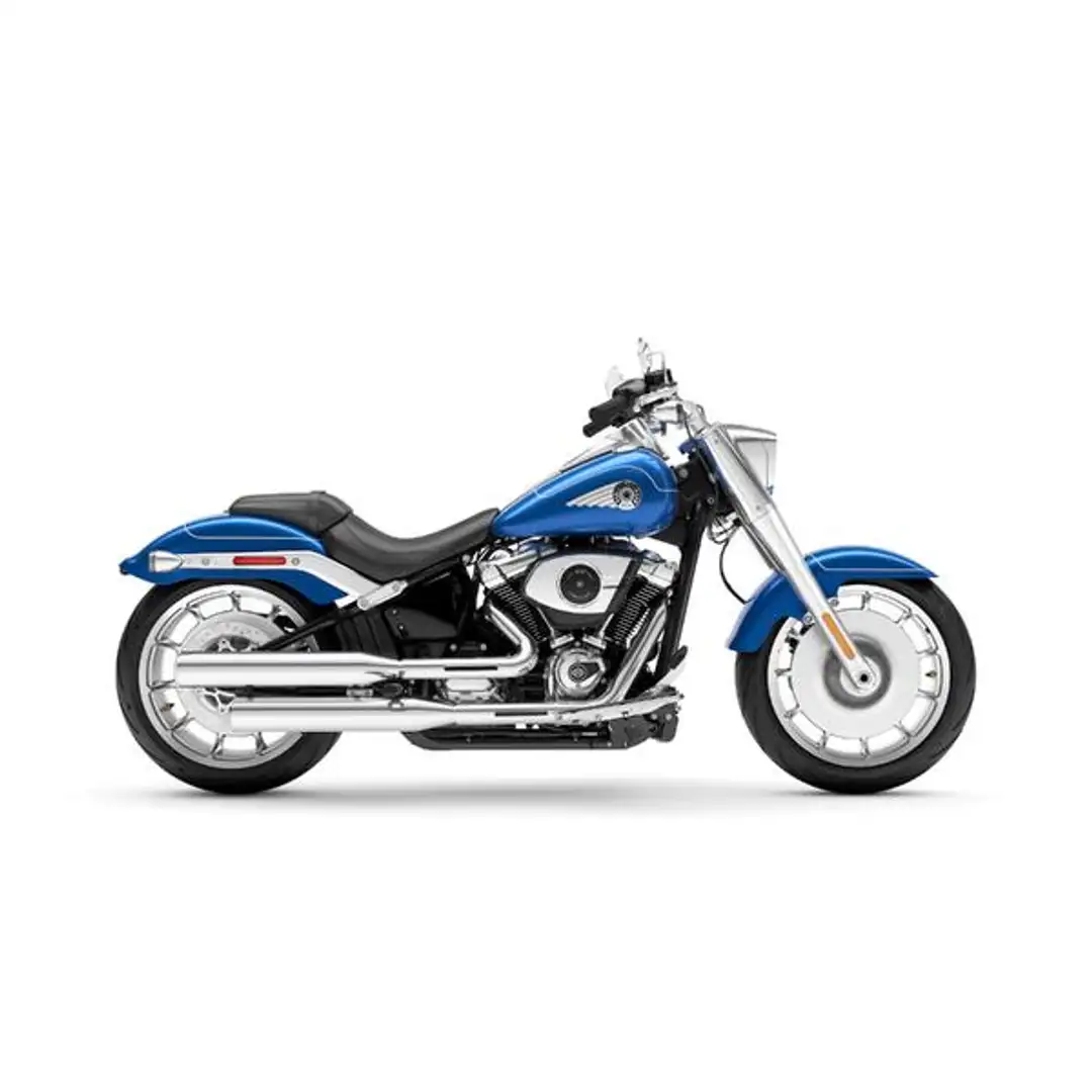 Harley-Davidson Fat Boy FLFB SOFTAIL Albastru - 1